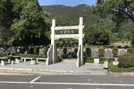 杭州龙居寺公墓墓区图